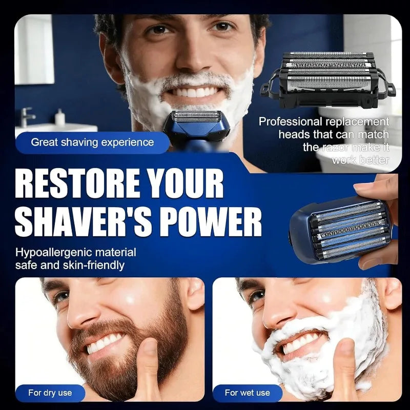 WES9032 Replacement Shaver Foil Head — ES-LV97-K / ES-LV67-K / ES-LV95-S / ES-LV65-S