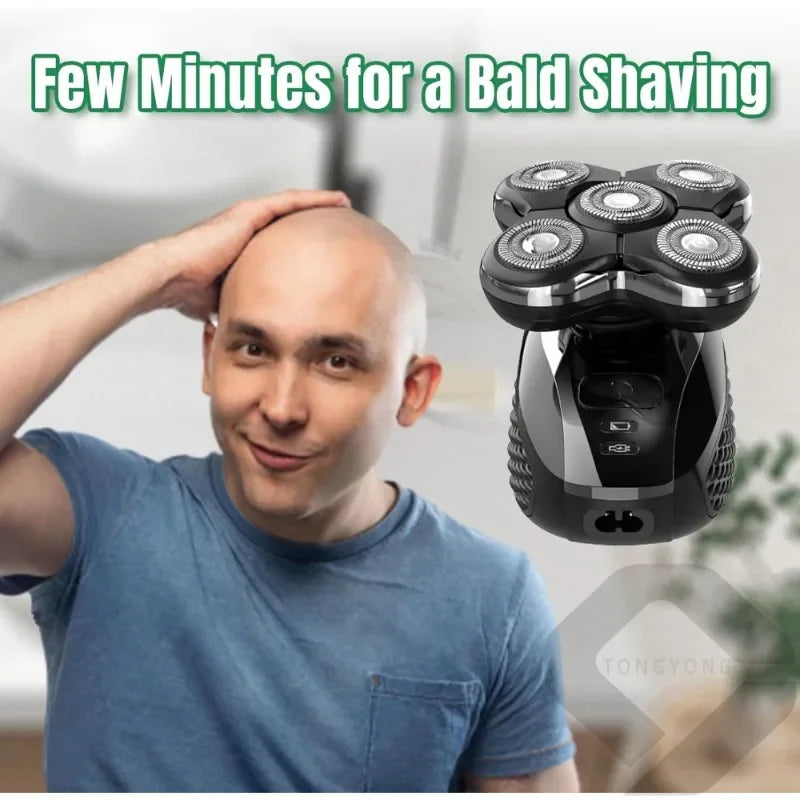 Men'S Multi-Function Washable Rotary Barber Shaver Razor 5D Remington RX5/XR7000/XR1500 Head Blade Smart Razor Accessories