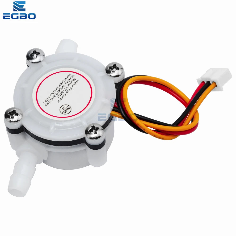 1~10PCS EGBO Hot Water Coffee Flow Sensor Switch Meter Flowmeter Counter 0.3-6L/min YF-S401 YFS401