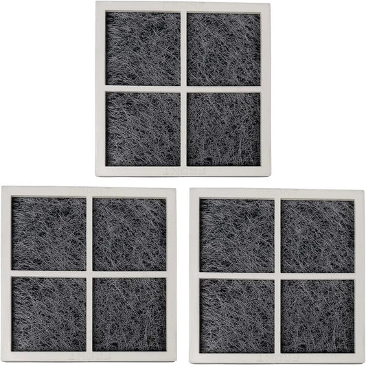 Replacement Refrigerator Air Filter Compatible with LG / Kenmore LT120F / 469918 / 9918 / ADQ73214402 / ADQ73214403 — Model Options — 3 Pack