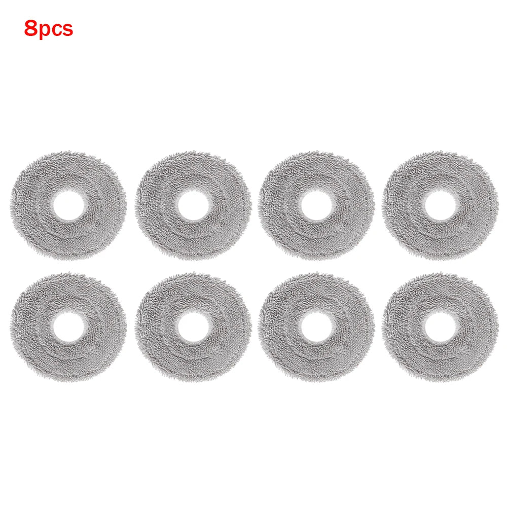 Replacement Kit Parts Compatible with Xiaomi S40 Pro/OV71GL Robot Vacuum Cleaner Side Brush Filter Main Roller Brush Mop Cloth Accessories