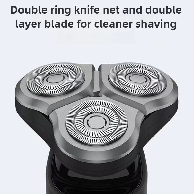 1Pcs Replacement Shaver Head Compatible with Xiaomi Mijia S300 Electric Shaver Razor Blade Dry Wet Shaving Machine Blade