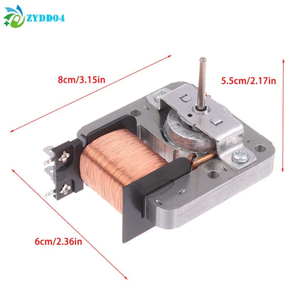 ●1PCS Microwave Oven Replacement Fan Cooling Fan Motor MDT-10CEF 220V 18W 50HZ 2 Pin Shaded Pole Asynchronous Motor