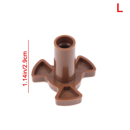 1pc Turntable Coupler Microwave Oven Turntable Roller Guide Support Coupler Tray Shaft Replacement Accessories