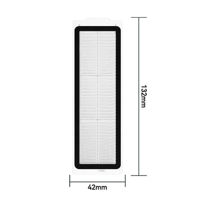 Compatible with Xiaomi Robot Vacuum X20 Max / D109GL Parts Accessories Main Brush Side Brush Hepa Filter Mop Cloth Dust Bag Replacement