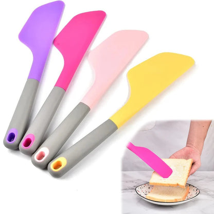 34cm Large Silicone Baking Spatula Non-Stick Cream Butter Spatula Heat Resistant Cookie Chocolate Pastry Scraper Kitchen Tools