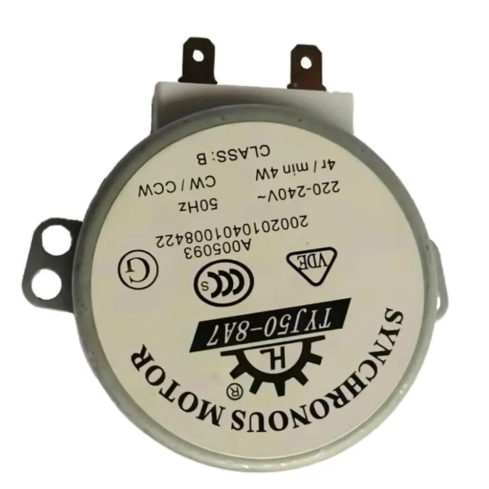 TYJ50-8A7 49TYZ-A2 Microwave Turntable Motor 220-240V 4W 50Hz CW/CCW Oven Tray Synchronous Motor for Air Blower