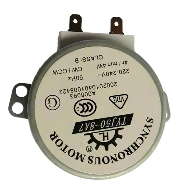 TYJ50-8A7 49TYZ-A2 Microwave Turntable Motor 220-240V 4W 50Hz CW/CCW Oven Tray Synchronous Motor for Air Blower