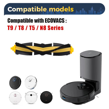 Main Roller Brush For Ecovacs OZMO 920 950 T5 T8 T8 Max T8 AIVI T9 N7 N8 Pro Yeedi 2 Hybrid Deep Clean Spare Accessories