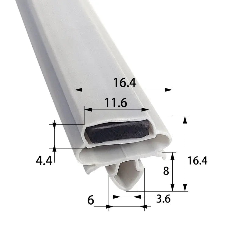 Refrigerator Door Seal — Rubber Magnetic