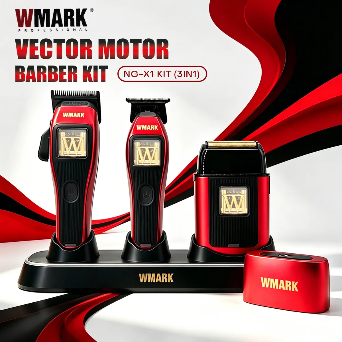 Hair Clipper, Trimmer & Shaver Kit — NG-X1 Reference