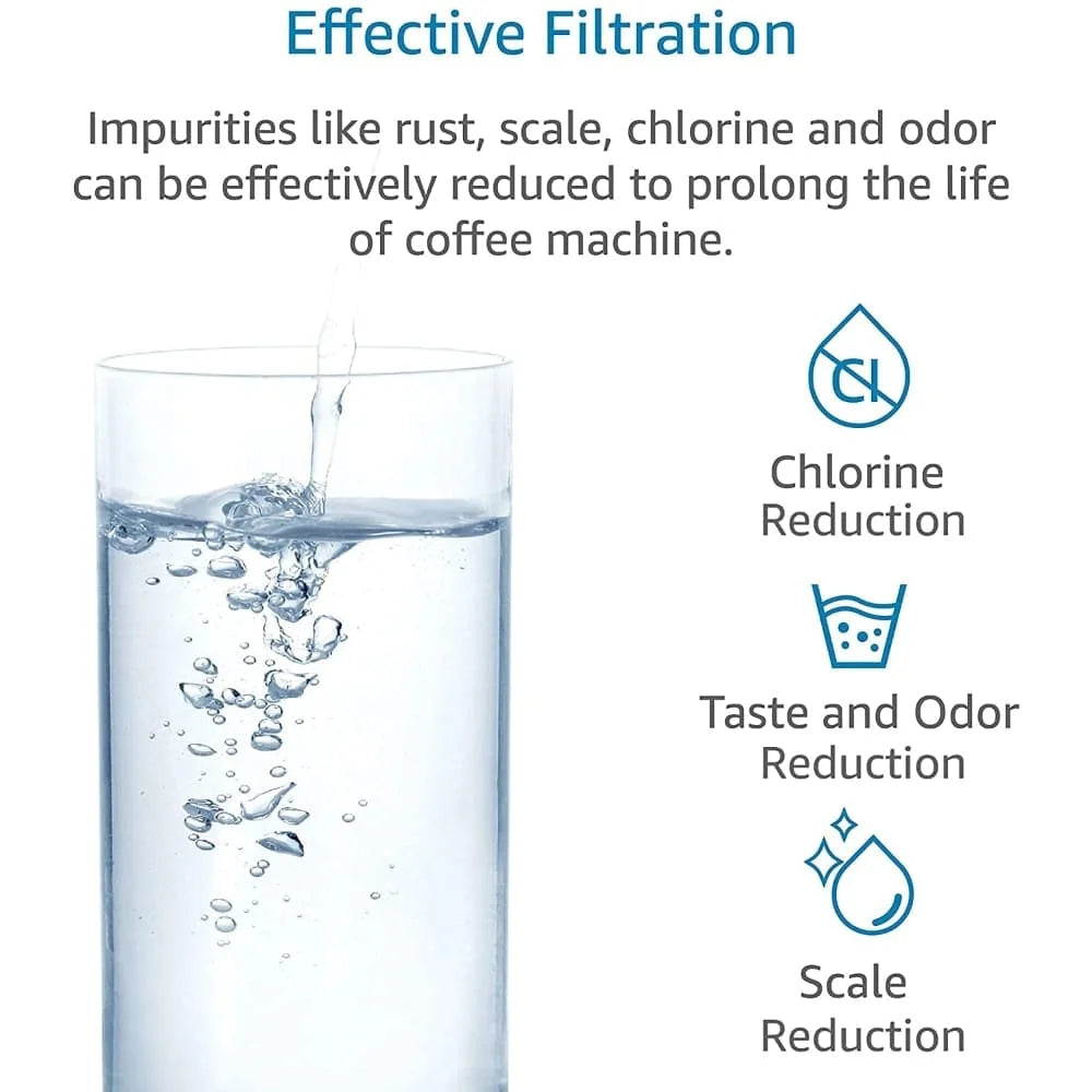 Coffee Machine Water Filter for Jura Claris Compatible 60209 68739 62911N9 N90 F5 F50 F70 F9 F90 C5 C9 Impressa One Touch E10