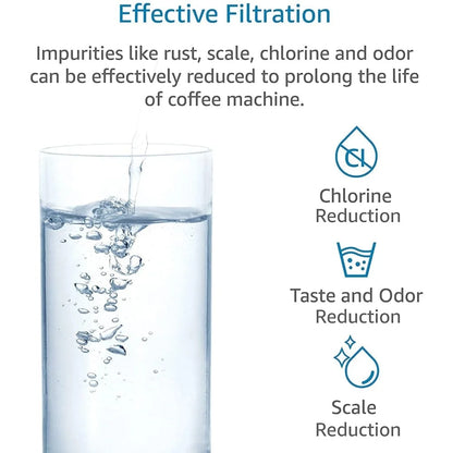 Coffee Machine Water Filter for Jura Claris Compatible 60209 68739 62911N9 N90 F5 F50 F70 F9 F90 C5 C9 Impressa One Touch E10