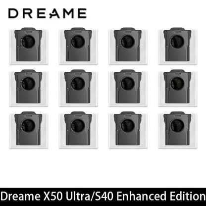 Dreame X50 Ultra / S40 Enhanced / L50 Pro Ultra Edition Vacuum Parts Main Roller Side Brush Hepa Filter Mop Cloth Dust Bag