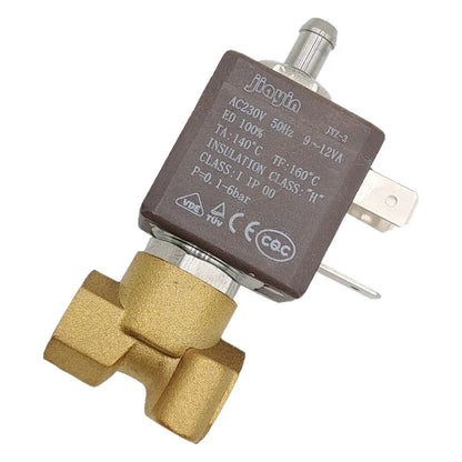 Commercial Coffee Machine Solenoid Valve Steam And Brewing Control Brass Replacement Part