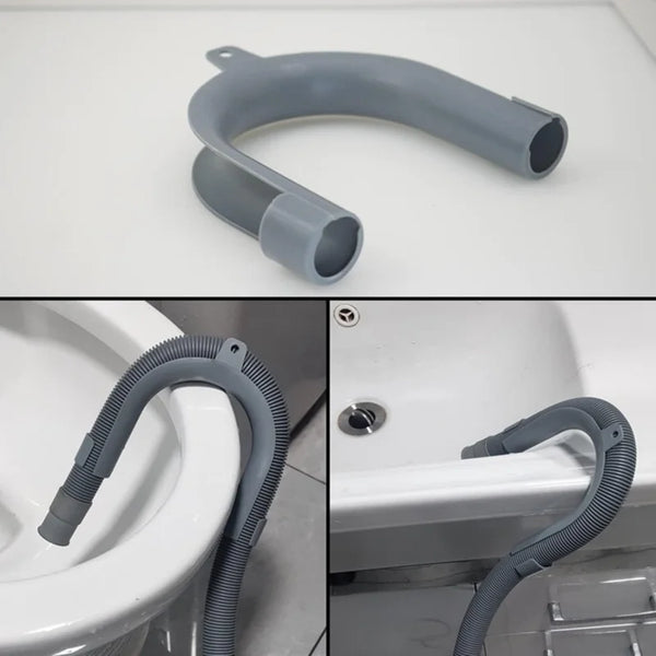Water Tube Holder Shaped Drain Hose Holder Washing Machine Dishwasher Hose Bracket Water Tube Fixed Clip