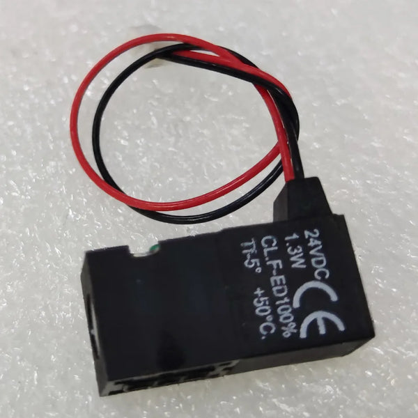 24V DC 1.3W Solenoid Valve Accessory For Sock Machine