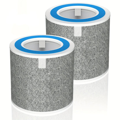 HP102 Replacement Filter,Compatible with Shark Air Purifier HP100,HP102 and 3-in-1 Models HC450,HC451,HC452,HC455, True