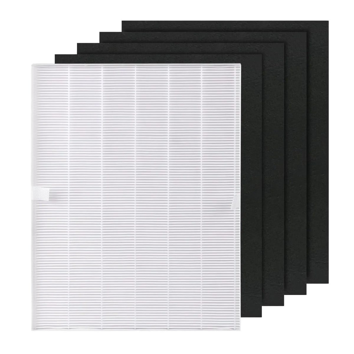 115115 Filter For Winix Plasmawave Air Purifier C535 5300 5300-2 6300 6300-2 P300 AM90 C909 9800, 1 Pcs HEPA Filter 4 Pcs Carbon