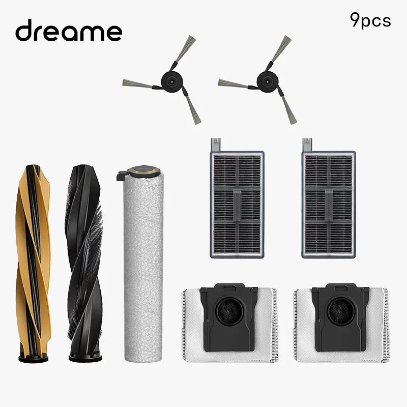 Dreame Aqua 10 Roller / Aqua 10 Pro Roller / Aqua 10 Ultra Roller Accessories Main Side Brush Roller Mop Cloth Filter Dust Bag