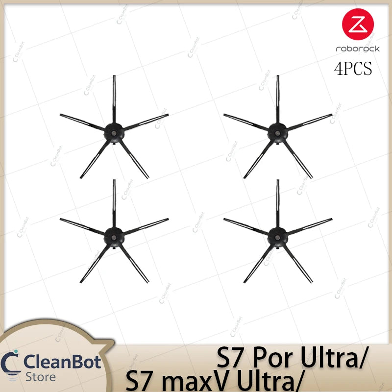 Compatible with Roborock S7 MaxV Ultra/S7 Pro Ultra Robot Vacuum Cleaner Accessories Main Brush Side Brush HEPA Filter Mop Cloths Spare Parts