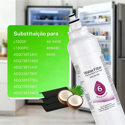Replacement Refrigerator Water Filter — LTLG8OOP / LT800P / ADQ73613408 / ADQ75795104 Reference