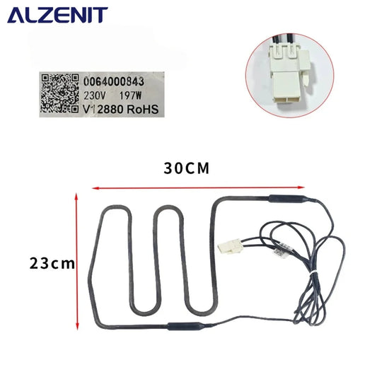 Replacement Refrigerator Defrost Heater — 230V Compatible with Haier 0064000843