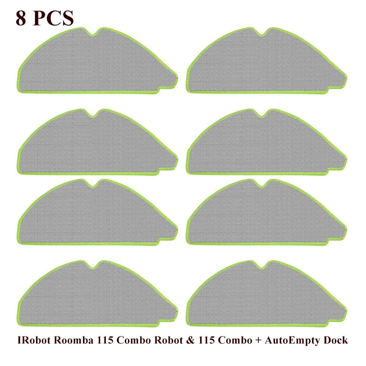 Compatible with IRobot Roomba 115 Combo/115 Combo+ Vacuum Cleaner Part Main Roller Brush Side Brush Filter Mop Pad Dust Bag Accessories