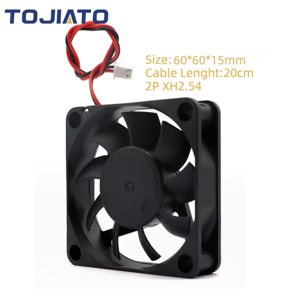 DC Brushless Cooling Fan 2510/3010/4010/5010/5015/6015mm 12V/24V 2Pin Dupont Wire Centrifugal Turbo Blower for 3D Printer Parts