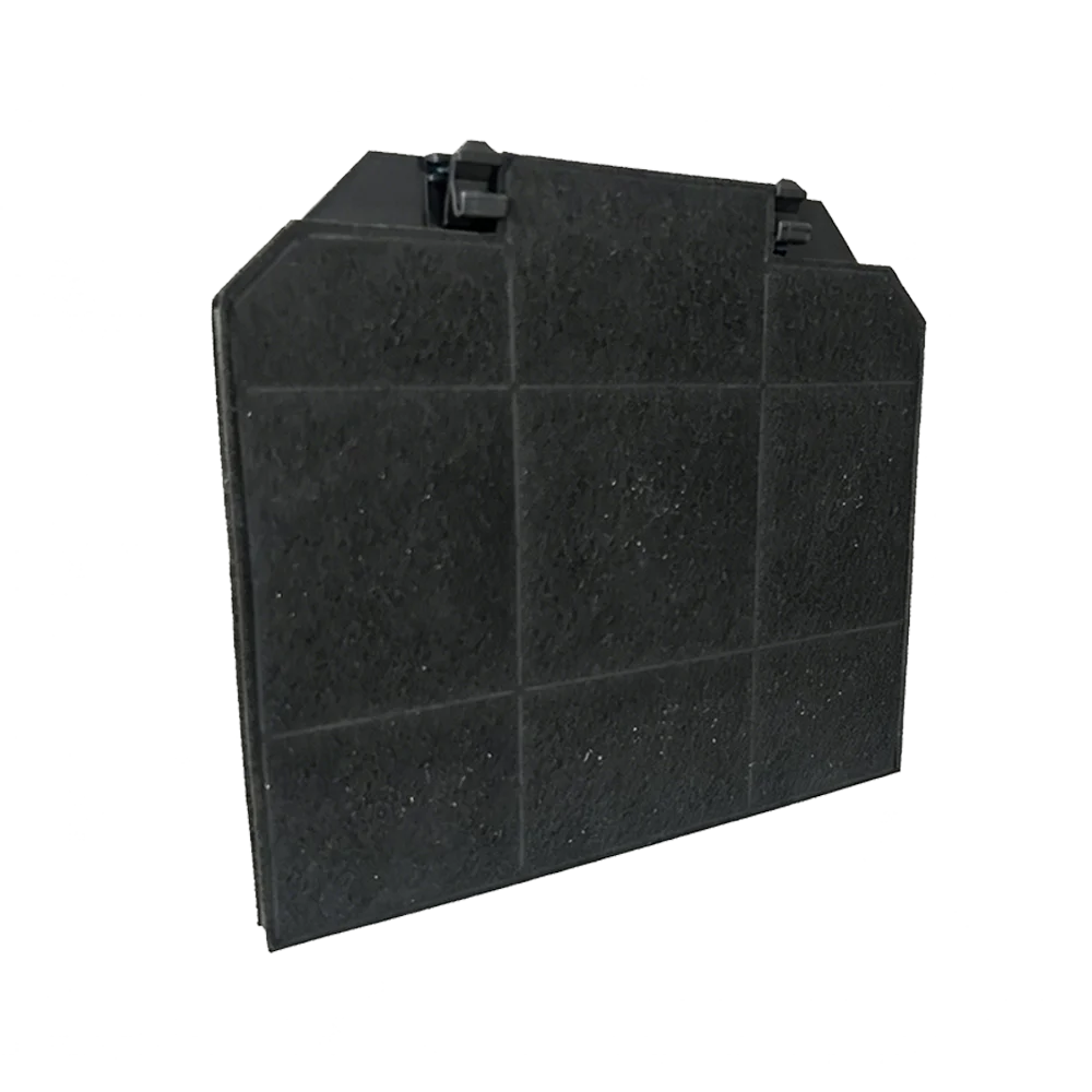 KBD-176 Range Hood Activated Carbon Filter 267×234×17mm Rectangular Cooker Hood Odor Grease Removal Replacement Filter Kitchen E