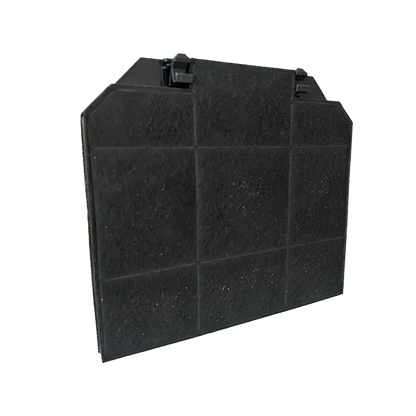 KBD-176 Range Hood Activated Carbon Filter 267×234×17mm Rectangular Cooker Hood Odor Grease Removal Replacement Filter Kitchen E