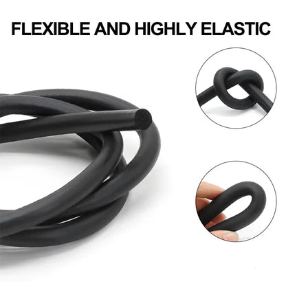EPDM Sealing Strip 2/4/6/8/10/12/14/16/18/20mm Rubber Foam Sponge Cord Bar Car Door Sound Proofing Window Dustproof Seal Gaskets