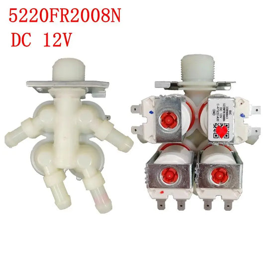 5220FR2008N Compatible with LG WASHING MACHINE WATER INLET VALVE APPLIANCE PARTS 12V DC DEALERS AVAILABLE LOTS TYPES