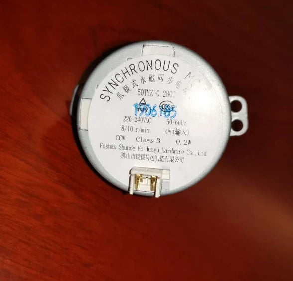 1PCS for Heater Claw Pole Permanent Magnet Synchronous Motor 50TYZ-0.2B02 220V-240VAC 8/10 r/min