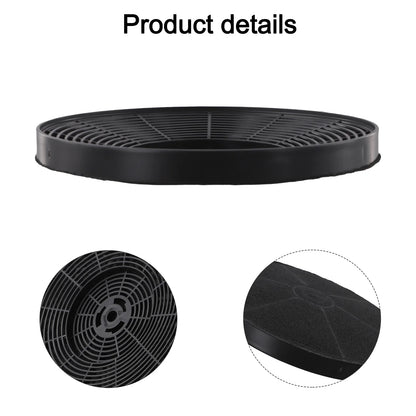 1 PC Kitchen Filter Range Hood Round Reliable Activated Carbon Filter Kitchen Range Hood Accessories 175mm*175mm*15mm