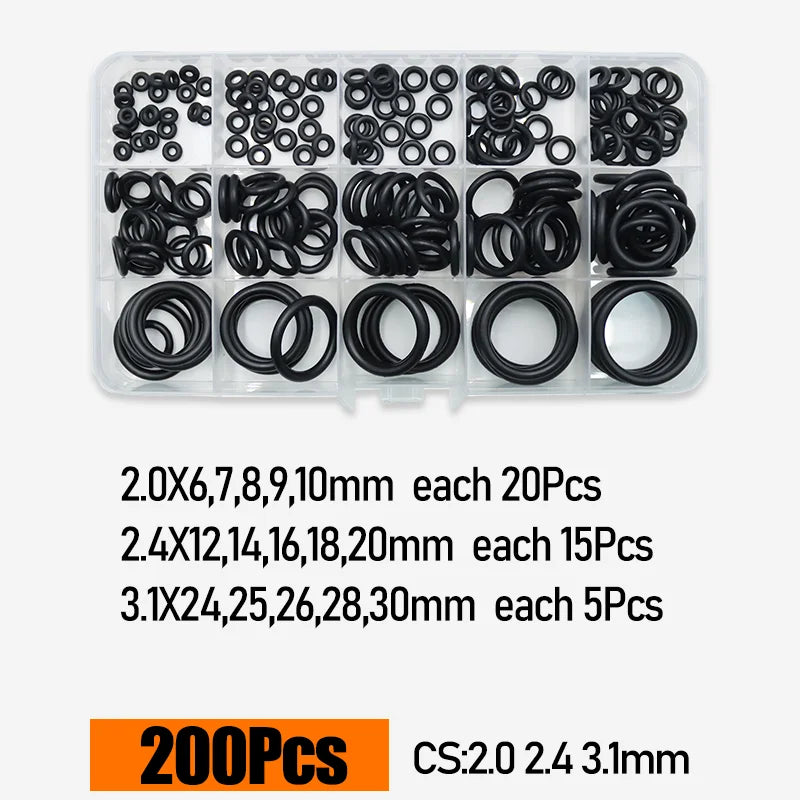 Up to 3230p O-ring Rubber NBR Seal Washer O Ring Kit Repair Faucet Pipe Car Plumbing Gasket High Temperature Oring