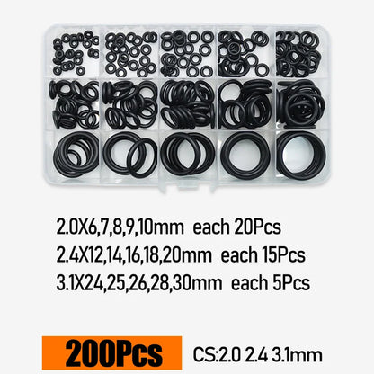 Up to 3230p O-ring Rubber NBR Seal Washer O Ring Kit Repair Faucet Pipe Car Plumbing Gasket High Temperature Oring