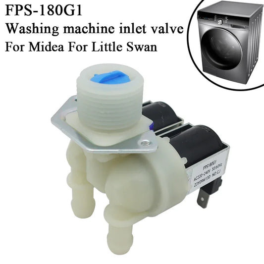 FPS180G1 Washing Machine Water Inlet Valve Inlet Switch Solenoid Valve for Little Swan Compatible with Midea Washing Machine Repair Parts
