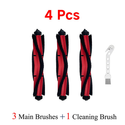 Main Brush Compatible with Roborock Q5+, Q5, S7 MaxV Ultra, S7 MaxV, S7, Q7 Robot Vacuum Replacement Parts Carpet Roller Brush
