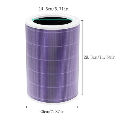 Compatible with Xiaomi Mi Air Purifier 1 2 2S 2C 2H 3 3S 3C 3H FOR Mijia Air Filters Carbon Replacement Air Filter