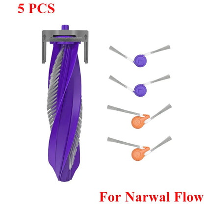 Replacement For Narwal Flow Vacuum Accessories Main Roller Side Brush Hepa Filter Mop Cloth Pads Dust Bag Spare Part