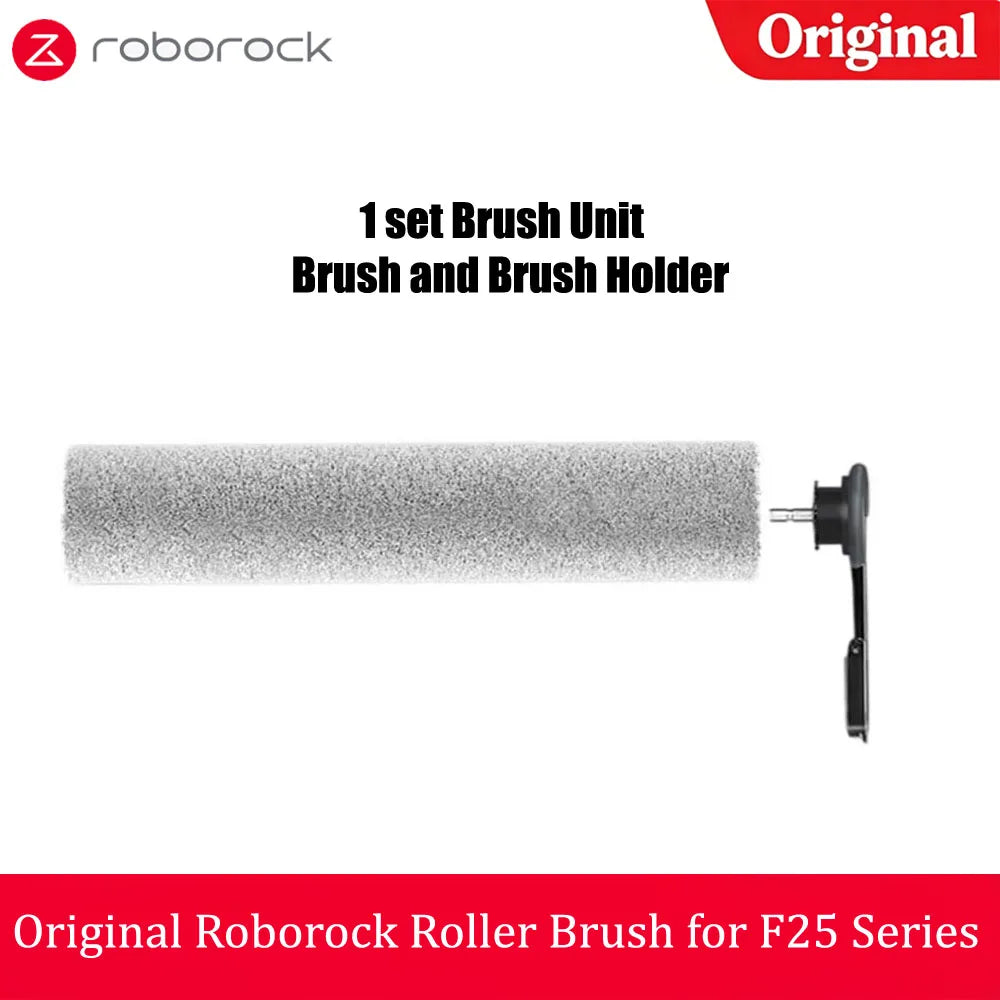 Compatible with Roborock F25 Series Roller Brush Unit With Holder Accessories Wet and Dry Vacuum Cleaner Spare Parts