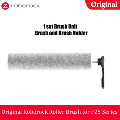 Compatible with Roborock F25 Series Roller Brush Unit With Holder Accessories Wet and Dry Vacuum Cleaner Spare Parts