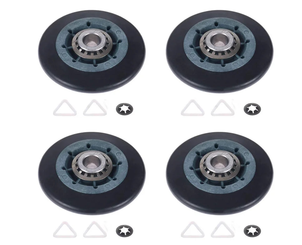 4Pcs W10314173 Dryer Drum Roller Fits W10314171 8536973 8536974