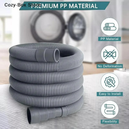 [ZY]1-2M Washing Machine Hose Washing Machine Hose Drain Stretchable Ripple Accessories[ZY]