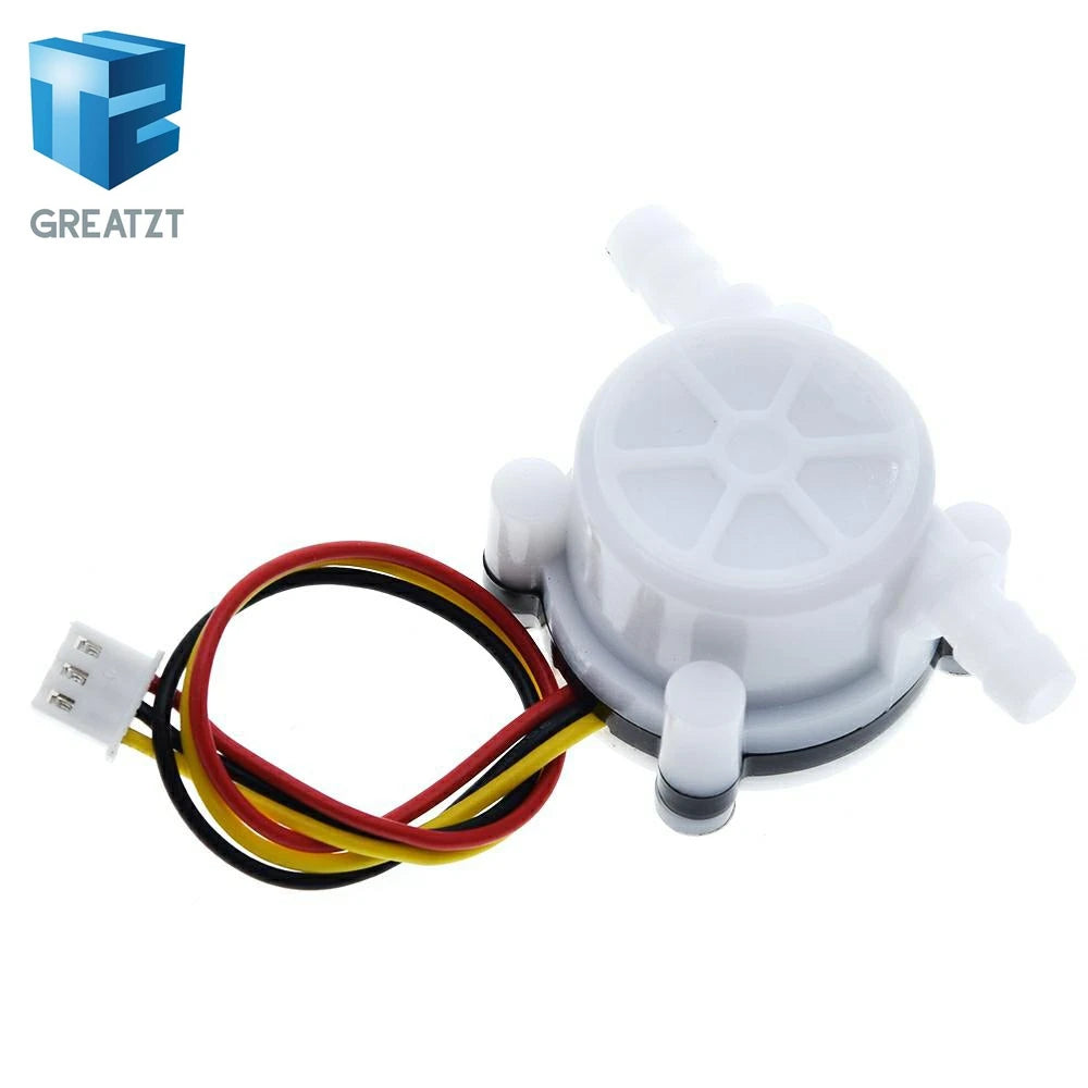 GREATZT 1/2PCS Hot Water Coffee Flow Sensor Switch Meter Flowmeter Counter 0.3-6L/min YF-S401