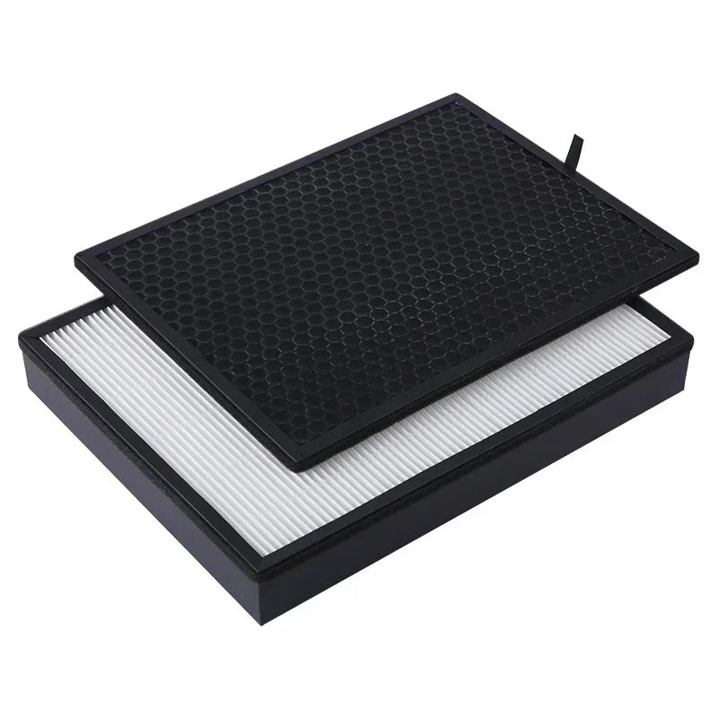 Replacement Air Purifier Filters Compatible with Philips FY2420 FY2422 AC3822 AC2889 AC2887-HEPA and Activated Carbon Composite Filter Set