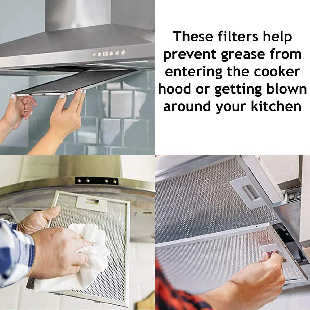 2* Filter 250 X 310mm Stainless Steel Hood Filter Fits Most Leading Brands Of Range Hoods/range Hood Vents Keep Air Circulation