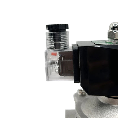 1/2" 3/4" 1" 2" Electric Solenoid Valve Water 220V 12V 24V 110v Normally Closed Stainless Steel IP65 DIN Coil High Temperature