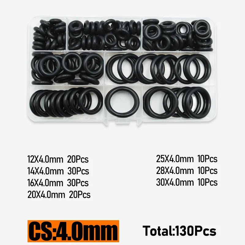 Up to 3230p O-ring Rubber NBR Seal Washer O Ring Kit Repair Faucet Pipe Car Plumbing Gasket High Temperature Oring